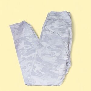 Lululemon Athletica Gray Camo Leggings